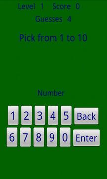 Pick A Number Free游戏截图1