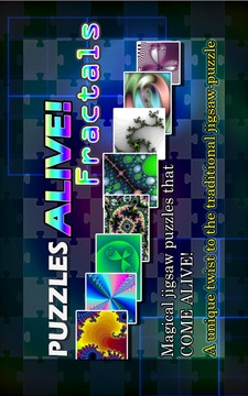 Animated Jigsaw Fractals Free游戏截图2