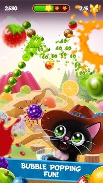 Fruity Cat - bubble shooter游戏截图3