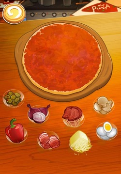 Juegos de Cocina Pizzas游戏截图3