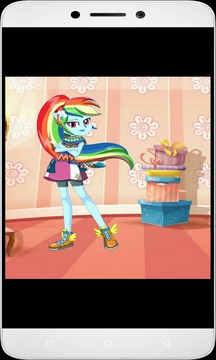 Dress Up Rainbow Dash Styl游戏截图1