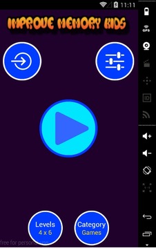Improve Memory Kids游戏截图2