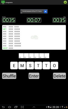 Anagrams Word Quiz - English游戏截图2