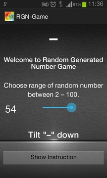 RGN-Game Random Number游戏截图1