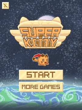 Flappy Super Kitty游戏截图2