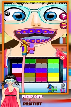 Nerd Girl At Dentist游戏截图3