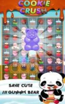 CupCake Crush : Free Cookie Cake Jam Game游戏截图1