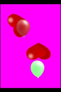 Valentine balloon popping游戏截图2