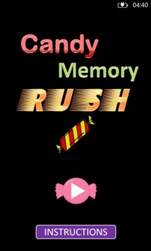 Candy Memory Rush Game游戏截图1