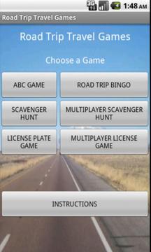 Road Trip Travel Games LITE游戏截图1