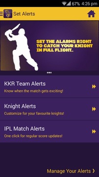 KKR Official (Cricalarm) CLT20游戏截图5