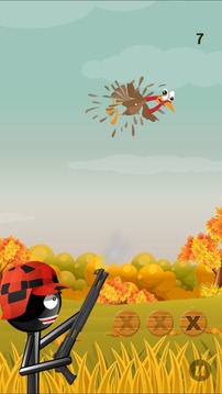 Stickman Turkey Hunter Free游戏截图2