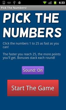 Pick The Numbers! (Free)游戏截图5