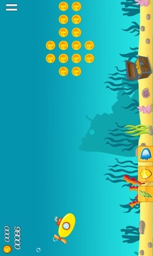 Flappy Ninja submarine游戏截图2