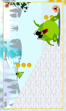 Frogs Can Ski : The Snow Day游戏截图5