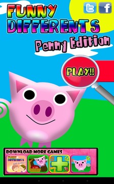 Penny Pig Kids Difference游戏截图1