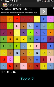 Word Search Crush Speedy游戏截图2