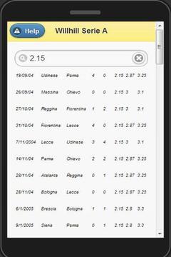 Serie A @Willhill游戏截图1