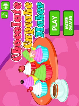Chocolate cupcake maker游戏截图5