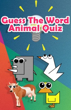 Guess The Word Animal Quiz游戏截图1