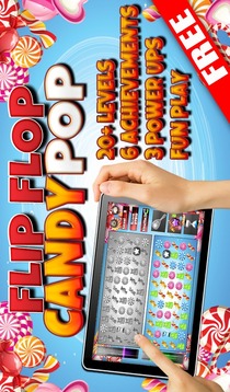 FREE Flip Flop Candy Match 3游戏截图1