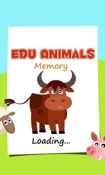 Edu Animals Memory - Kids Game游戏截图5