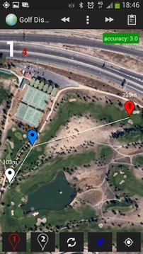 Golf GPS Distance Free游戏截图4