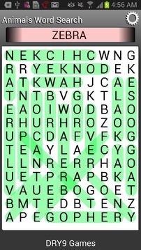 Animal Word Search游戏截图4