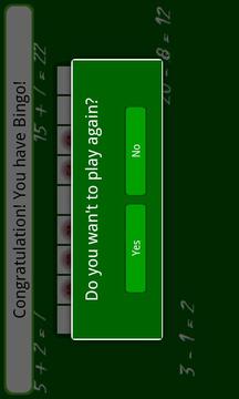 Bingo Math FREE游戏截图3