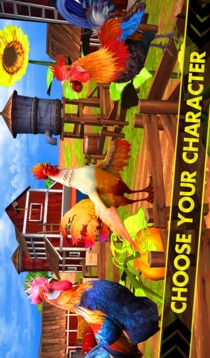 Rooster Race and Run Game游戏截图2