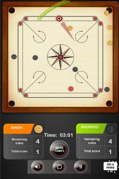 Carrom Board Game游戏截图5