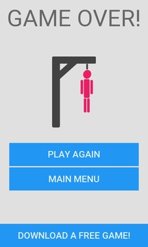 Hangman - guess or hang!游戏截图4