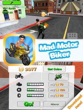 Mad Motor Biker游戏截图1