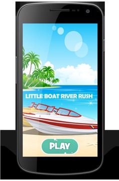 Little Boat River Rush Racing游戏截图1