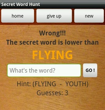 Secret Word Hunt游戏截图1