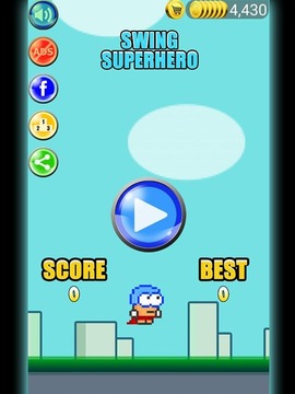 Swing Super Hero游戏截图4
