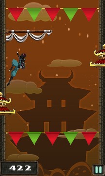 Ninja running游戏截图2