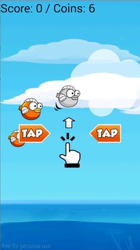 Flying Fat Fish游戏截图2