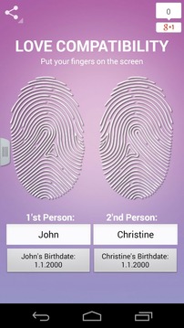 Love Test Fingerprint Scanner游戏截图1