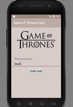 GAME OF THRONES QUIZ -Stark Eddard Baratheon Arryn游戏截图2