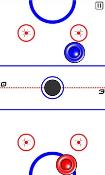 Frozen Air Hockey Free游戏截图1