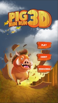 Pig Run Run 3D - Line Breaker游戏截图1