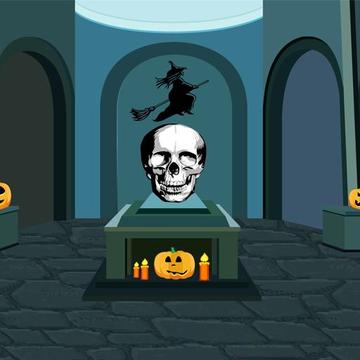 Halloween Skull Room Escape游戏截图1