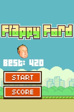 Flappy Ford游戏截图1