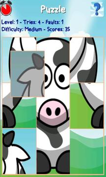 Animals puzzle 4 kids游戏截图5