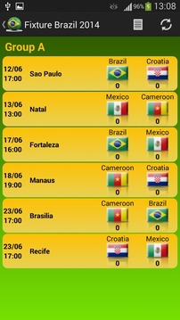 Fixture Brazil 2014游戏截图3