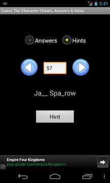 Guess The Character Cheats游戏截图1
