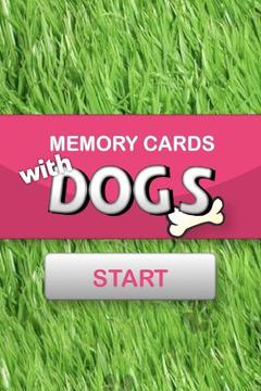 Memory Cards Game With Dogs游戏截图1