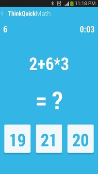 Think Quick Math游戏截图2