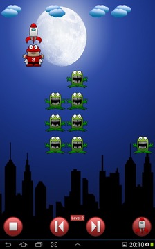 Super man vs green monsters游戏截图3